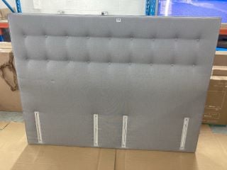 JOHN LEWIS UPHOLSTERED HEADBOARD IN GREY 180CM