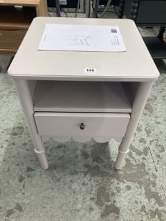 JOHN LEWIS HEM ONE-DRAWER BEDSIDE TABLE RRP £169