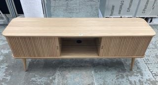 JOHN LEWIS GRAYSON LARGE OAK TV STAND RRP £649