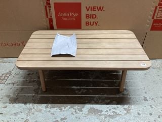 JOHN LEWIS RATTAN GARDEN COFFEE TABLE