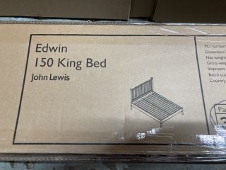 JOHN LEWIS EDWIN 150CM BEDSTEAD (INCOMPLETE PART 3 OF 3 ONLY)