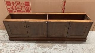 LAURA ASHLEY LARGE DARKWOOD CABINET PART (INCOMPLETE)