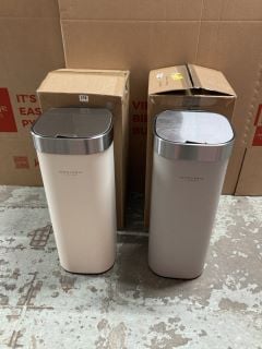 PAIR OF JL KITCHEN WASTE BINS