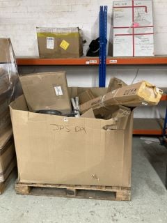 PALLET OF ITEMS TO INCLUDE FRYING PANS