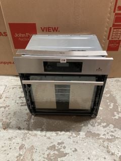 AEG BUILT-IN SINGLE OVEN MODEL BES355010M (SMASHED GLASS)