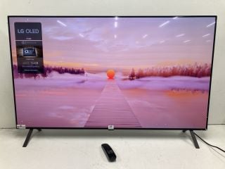 LG 55" OLED TV MODEL OLED55B46LA RRP £1,099 (NO REMOTE, WITH STAND, WITH BOX) (DISPLAY FAULT)