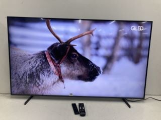 SAMSUNG 55" QLED TV MODEL QE55Q60DAU RRP £569 (WITH REMOTE, WITH SMART REMOTE, WITH STAND, WITH BOX)