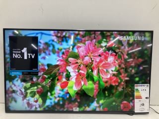 SAMSUNG 43" TV MODEL UE43DU7100K RRP £279 (NO REMOTE, NO STAND, WITH BOX) (LINE ON SCREEN)