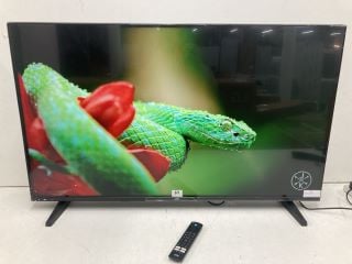 JVC 43" TV MODEL LT-43CF330 RRP £249 (WITH REMOTE, WITH STAND, WITH BOX) (SOUND FAULT)