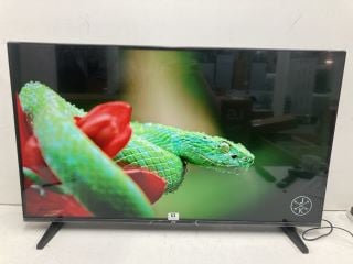 JVC 43" TV MODEL LT-43CF330 RRP £249 (WITH REMOTE, WITH STAND, WITH BOX)