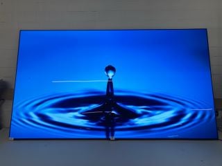 LG 77" OLED TV MODEL OLED77G36LA (NO REMOTE, NO STAND, NO BOX) (LINE ON SCREEN)