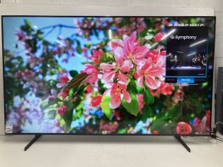 SAMSUNG 75" TV MODEL UE75DU7100K RRP £819 (NO REMOTE, WITH STAND, WITH BOX) (SCREEN BLEED, DEAD PIXEL, CASE DAMAGE)