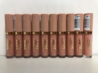 10 X MAX FACTOR X 2000 CALORIE LIP GLAZE