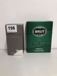 BRUT AFTERSHAVE AND DAVID BECKHAM BEYOND EAU DE TOILETTE