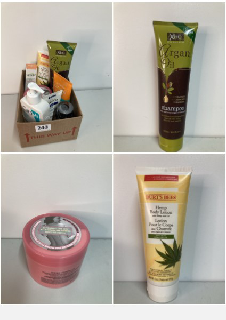 BOX OF HEALTHCARE ITEMS TO INCLUDE CERVE BLEMISH CONTROL CLEANSER