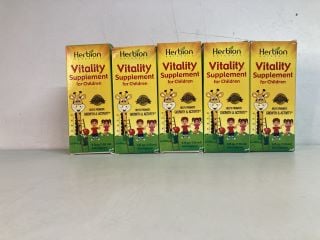 5X HERBION VITALITY SUPPLEMENTS FOR CHILDREN