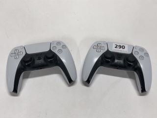 2 X PS5 DUAL SENSE WIRELESS CONTROLLERS