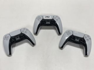 3 X PS5 DUAL SENSE WIRELESS CONTROLLERS