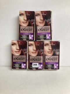 5 X SCHWARZKOPF HAIR DYE SETS