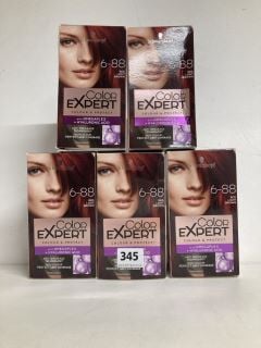 5 X SCHWARZKOPF HAIR DYE SETS