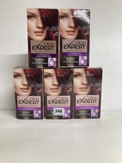 5 X SCHWARZKOPF HAIR DYE SETS