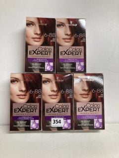 5 X SCHWARZKOPF HAIR DYE SETS