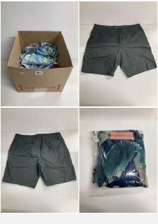 A BOX OF MEN'S AND WOMEN'S VARIOUS UNSEALED CLOTHING ITEMS