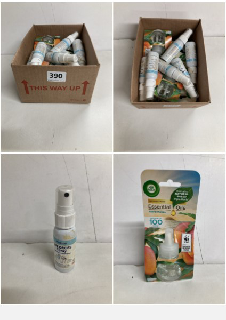 BOX OF HEALTHCARE ITEMS TO INCLUDE LIFE DROPS SPRAY