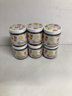 6 X JARS OF CBD GUMMIES