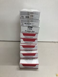 8 CASES OF PROTEIN BARS BBE 06/24