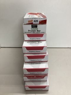 8 CASES OF PROTEIN BARS BBE 06/24