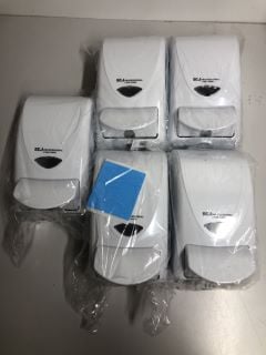 5 X SOAP DISPENSERS