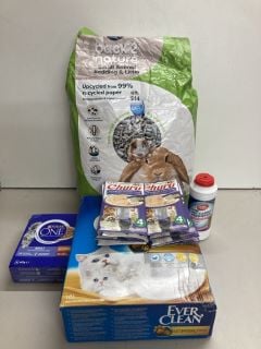 PET PRODUCTS TO INCLUDE BEDDING AND LITTER