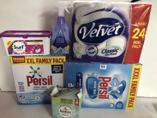 HOUSEHOLD CONSUMABLES TO INCLUDE PERSIL