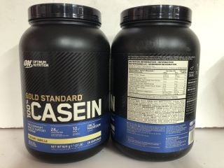 THREE TUBS OF PROTEIN