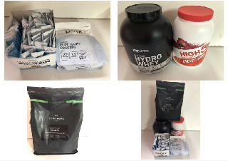 VARIOUS BULK PROTEIN POWDERS