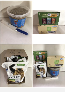 PET PRODUCTS TO INCLUDE CAT FOOD