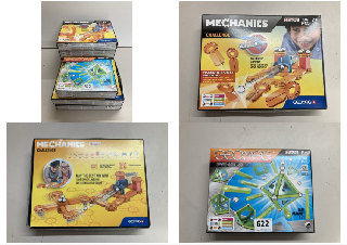 TOYS AND GAMES TO INCLUDE MECHANICS CHALLENGE