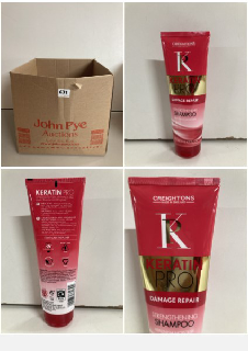 BOX OF KERATIN PRO SHAMPOOS