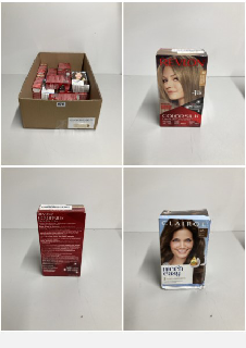 BOX OF VARIOUS HAIR DYES