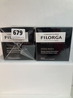 2 X LABORATORIES FILORGA MESO MASKS