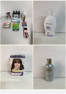 BOX OF VARIOUS HEALTHCARE AND BEAUTY PRODUCTS