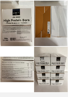 CASES OF PROTEIN NBARS BBE 09/24