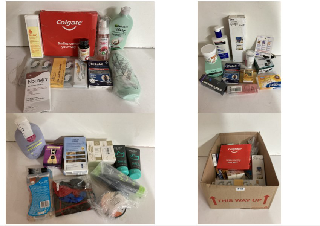 BOX OF VARIOUS HEALTHCARE AND BEAUTY PRODUCTS