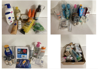 BOX OF VARIOUS ITEMS TO INC HEALTHCARE AND BEAUTY PRODUCTS