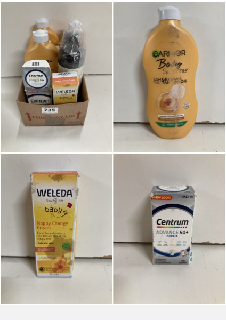 BOX OF VARIOUS ITEMS TO INC HEALTHCARE AND BEAUTY PRODUCTS