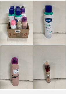 BOX OF VARIOUS ITEMS TO INC HEALTHCARE AND BEAUTY PRODUCTS