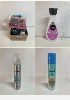 BOX OF VARIOUS ITEMS TO INC HEALTHCARE AND BEAUTY PRODUCTS