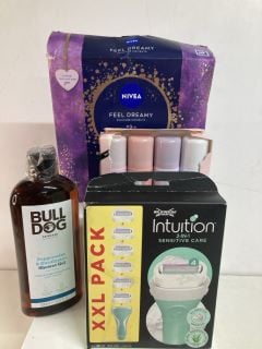 BOX OF VARIOUS ITEMS TO INC HEALTHCARE AND BEAUTY PRODUCTS