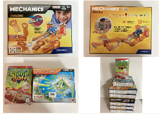 TOYS AND GAMES TO INCLUDE MECHANICS CHALLENGE